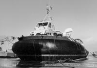 AP1-88 hovercraft during trial flights